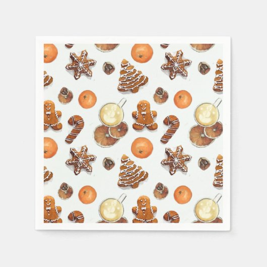 Gingerbrei Christmas Scent Serviette (Vorderseite)