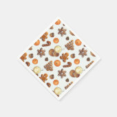 Gingerbrei Christmas Scent Serviette (Ecke)
