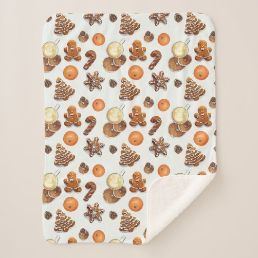 Gingerbrei Christmas Scent Sherpadecke (Vorderseite)
