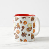 Gingerbrei Christmas Scent Zweifarbige Tasse (VorderseiteRechts)