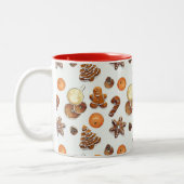 Gingerbrei Christmas Scent Zweifarbige Tasse (Links)