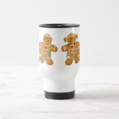 Gingerbrei Couple First Christmas Reisebecher (Mittel)
