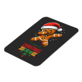Gingerbrei Dabbing Weihnachten Magnet (Linke Seite)