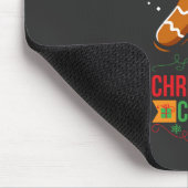 Gingerbrei Dabbing Weihnachten Mousepad (Ecke)