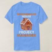 Gingerbrei House Projektleiter Baking Xmas T-Shirt (Design vorne)