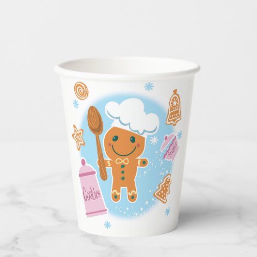 Gingerbrei Koch Paper Cups Pappbecher (Vorderseite)