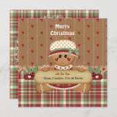 Gingerbrei Land Weihnachten (Vorne/Hinten)