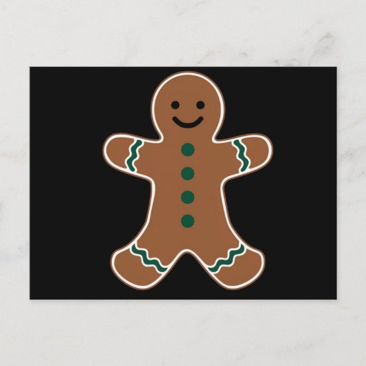 Gingerbrei Man Body Kostüm für Weihnachten (Vorderseite)
