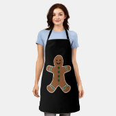Gingerbrei Man Body Kostüm für Weihnachten Schürze (Getragen)