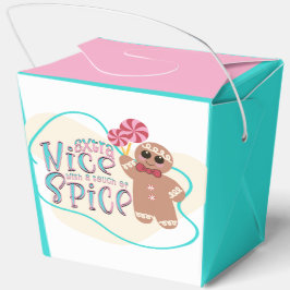 Gingerbrei Man Christmas Leckerei Box Geschenkschachtel