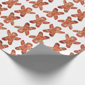 Gingerbrei Man Cookies Packpapier (Ecke)