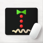 Gingerbrei Man Costume Halloween-Kostüm Mousepad (Mit Mouse)