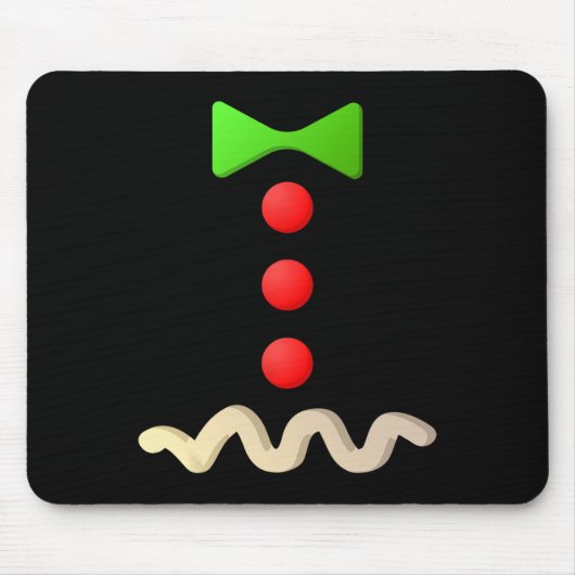 Gingerbrei Man Costume Halloween-Kostüm Mousepad (Vorne)