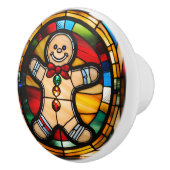 Gingerbrei Man Imitats Festglas Keramikknauf (Rechts)