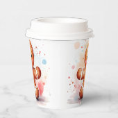 Gingerbrei Man Weihnachtsfeiertag Pappbecher (Rechts)