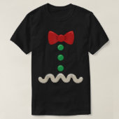 Gingerbrei Man Weihnachtskostüm T-Shirt (Design vorne)