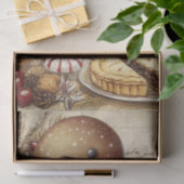 Gingerbrei Man Winter Weihnachtszettel Seidenpapier (Geschenk)