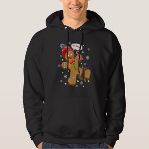 Gingerbrei Mann Cookie Weihnachten Oh schlucken Fu Hoodie