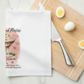 Gingerbrei Martini Cocktail Recipe Geschirrtuch (Viertel Falte)