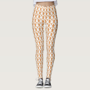 Gingerbrei Men Christmas Holiday Leggings