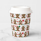 Gingerbrei Men Paper Cup Pappbecher (Rechts)