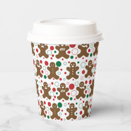 Gingerbrei Men Paper Cup Pappbecher