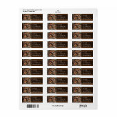 Gingerbrei Mouse Weihnachtsmarke (Vorne)