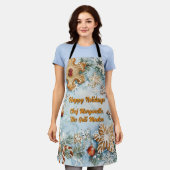 Gingerbrei Personalisiert Grill Master Koch Holida Schürze (Getragen)