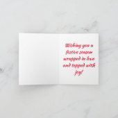 Gingerbrei SUV Weihnachten Karte (Innenseite)