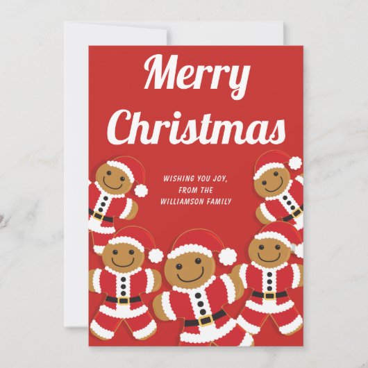 Gingerbrei Weihnachtsfeiertag (Vorderseite)