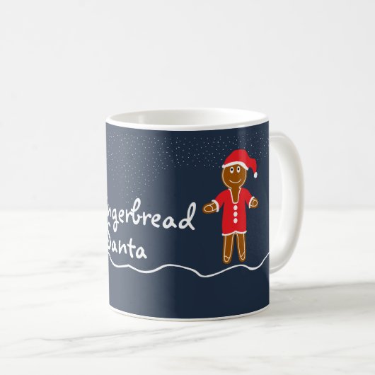 Gingerbrei Weihnachtskaffee Tasse (VorderseiteRechts)