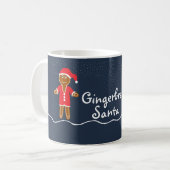 Gingerbrei Weihnachtskaffee Tasse (Vorderseite Links)