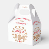 Gingerbrei Weihnachtskost Austausch Roter Name Geschenkschachtel (Vorderseite)