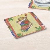 Gingerbrei Weihnachtsweihnachtsbaum Untersetzer (angewinkelt)