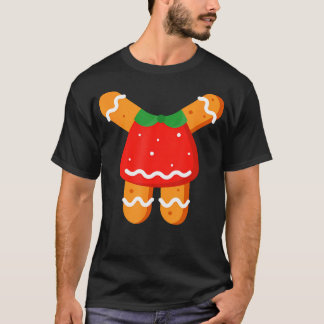 Gingerbrei Women Girls Body Costume Halloween oder T-Shirt
