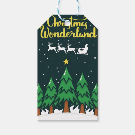 Gingerbret Delights Geschenkanhänger (Vorderseite)