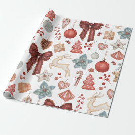 Gingerbrett Dreams Wrapping Paper Geschenkpapier