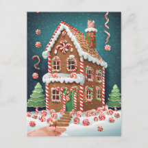 Gingerbrett Weihnachtshaus, Postkreuz