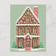 Gingerbrett Weihnachtshaus, Postkreuz