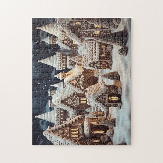 Gingerbrettstadt Puzzle (Vertikal)