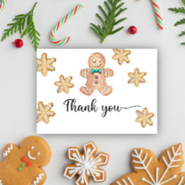 Gingerbrey Dankeschön-Karte Dankeskarte