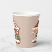 GingerBroad Brown Paper cups Pappbecher (Rechts)
