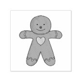 GingerBroad Man Weihnachtskost Permastempel (Design)