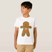 GingerBroad Man Weihnachtskost T-Shirt (Vorne ganz)