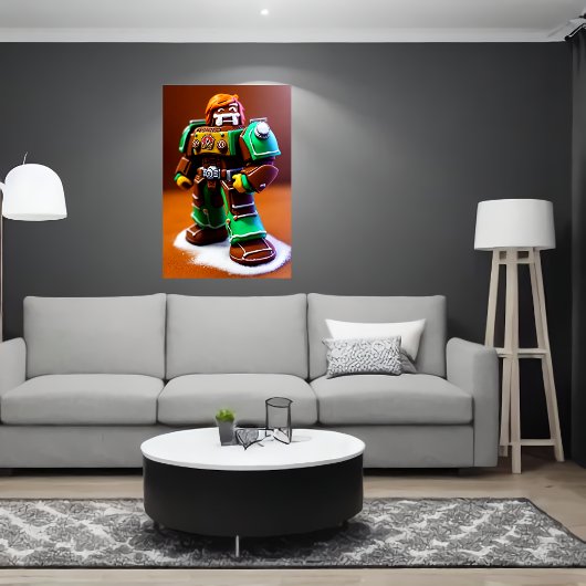 Gingerbrot | Art der AI Poster