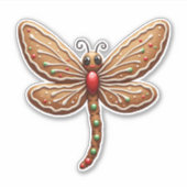 Gingerbrot Aufkleber (Vorderseite)