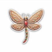 Gingerbrot Aufkleber (Vorderseite)