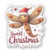 Gingerbrot Aufkleber (Vorderseite)