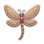 Gingerbrot Aufkleber (Vorderseite)