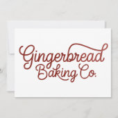 Gingerbrot Backcocktail Weihnachten (Vorderseite)
